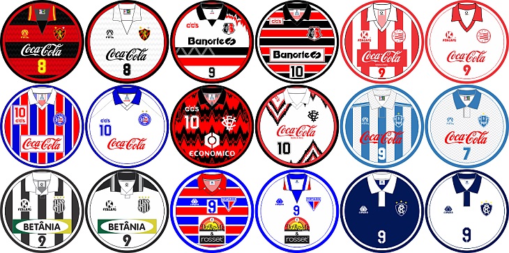 Campeonato de 1993 reuniu muitos times do Norte e Nordeste (Arte: Sandescudos)