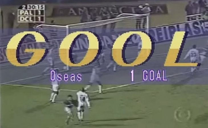 Um dos vídeos traz a final da Libertadores de 1999, título do Palmeiras (Foto: Reprodução)