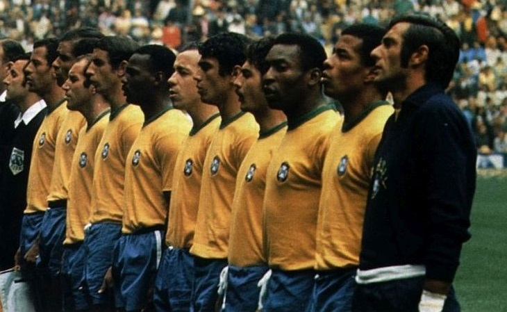 O Brasil já teve 6 dos 11 jogadores em uma Copa, em 1970 (Foto: Fifa.com)
