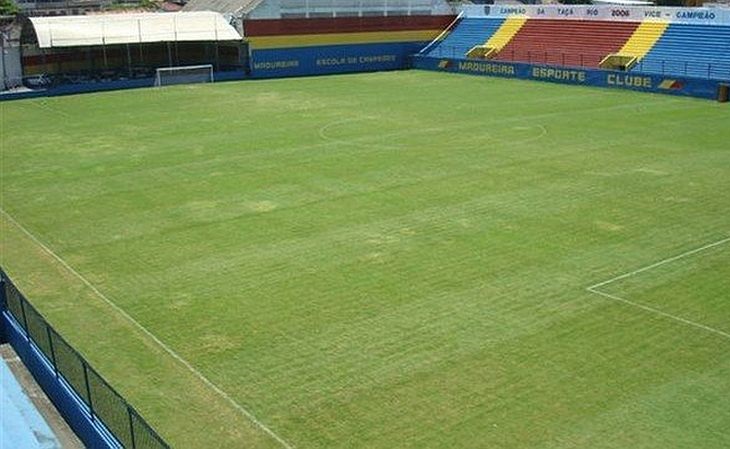 O estádio Aniceto Moscoso é propriedade do Madureira (Foto: Reprodução)