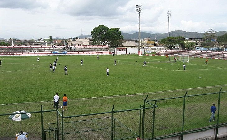 O estádio de Moça Bonita é propriedade do Bangu (Foto: Reprodução)