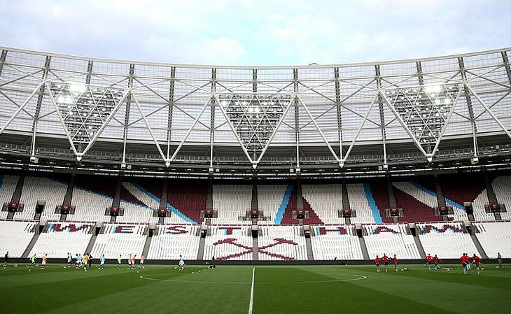 O West Ham arrendou o estádio Olímpico dos Jogos de Londres-2012 (Foto: Sky Sports)