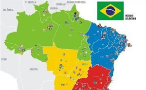 Mapa de Preto Simões, de Curitiba, conta com 182 clubes tradicionais do Brasil (Foto: Acervo pessoal)