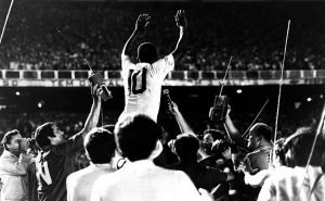 Jogo do milésimo gol de Pelé, do Santos contra o Vasco, valeu pelo Robertão de 1969 (Foto: Reprodução)