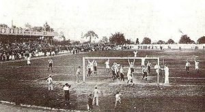 O Velódromo Paulistano foi o 1º estádio de futebol do Brasil, em 1901 (Foto: Reprodução)