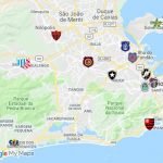 Fizemos um mapa interativo do Google com os 15 estádios do Rio de Janeiro (Foto: Google)