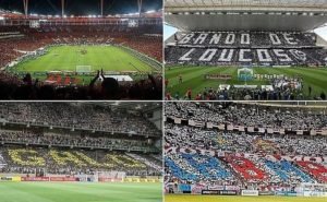 Flamengo, Corinthians, Atlético-MG e Bahia: campeões de público na história (Foto: Reprodução)