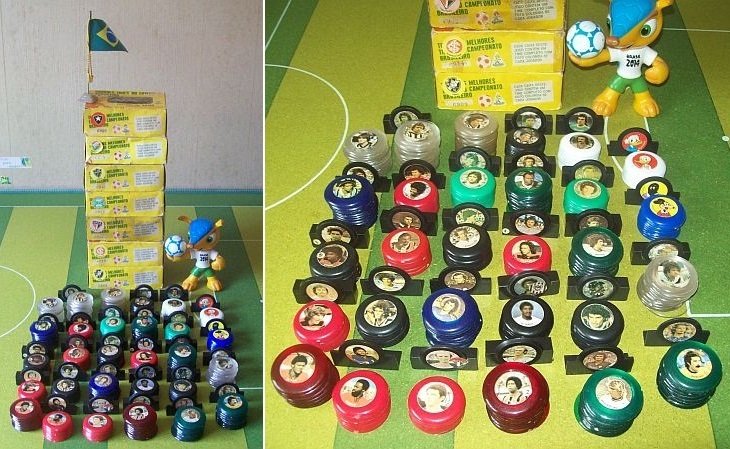 Jogo Futebol Clube, Gulliver, Brasil e Espanha, 29 Peças : :  Brinquedos e Jogos