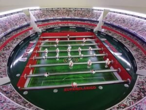 Mesa do River Plate, da Argentina (Foto: Superclásico Metegoles)