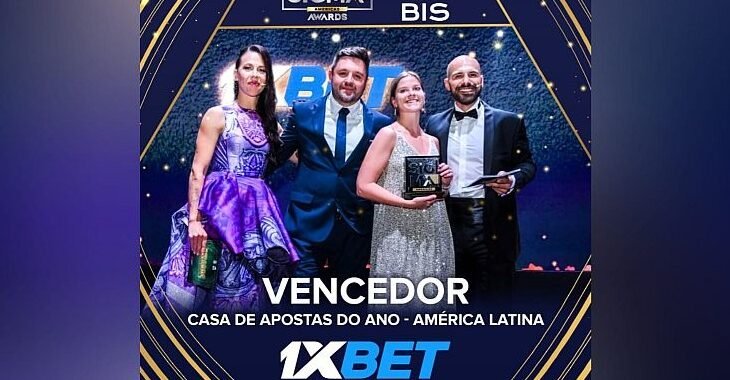 1xBet é eleita Operadora de Apostas Esportivas do Ano na América Latina