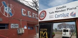 Os estádios do Miramar Misiones e do Central Español ficam dentro do mesmo parque onde se encontra o estádio Centenário (Foto: Arison Paulo de Oliveira)