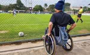 Cláudio Bazoli, veterano viajante de estádios, viu sete jogos em três dias (Foto: Acervo pessoal)