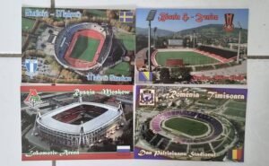 A coleção conta com cerca de 1.000 cartões postais de estádios (Foto: Acervo pessoal)
