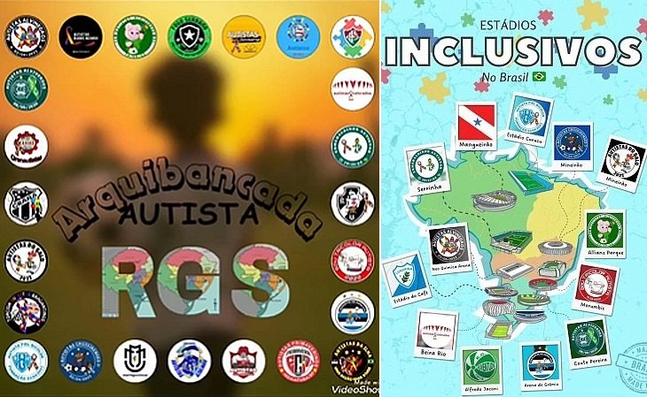 Arquibancada Autista: Projeto une torcidas autistas de clubes do Brasil