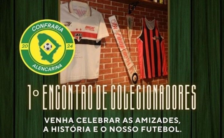 Confraria Alencarina: Fortaleza recebe encontro de colecionadores de camisas do futebol cearense